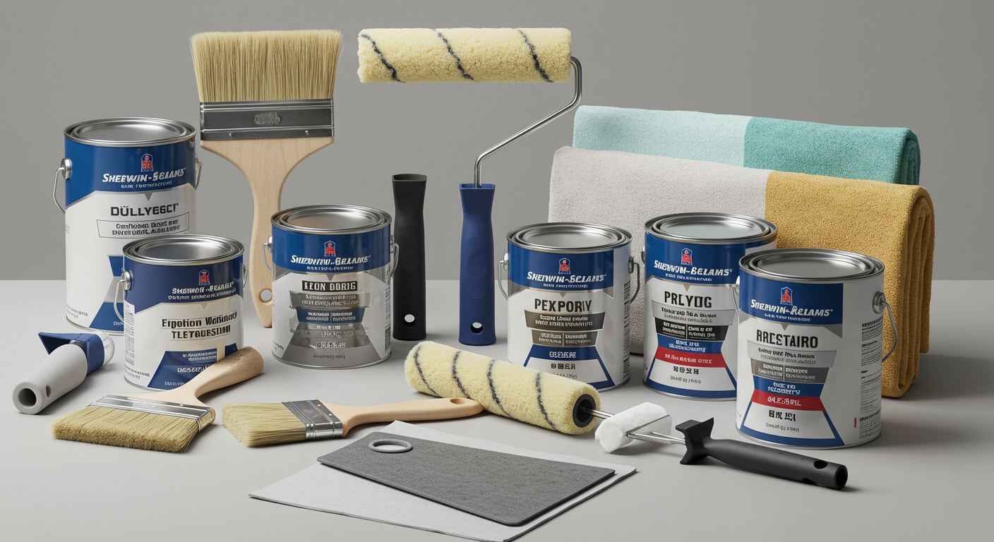 Professional Painters at Work